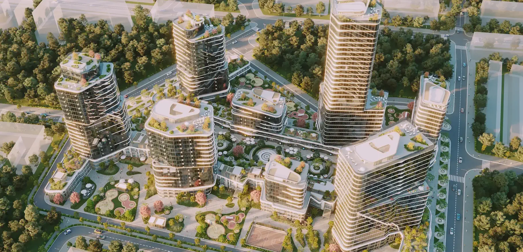 Генплан ЖК The Light